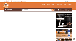 Desktop Screenshot of coffeeomega.co.uk