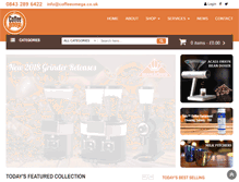 Tablet Screenshot of coffeeomega.co.uk